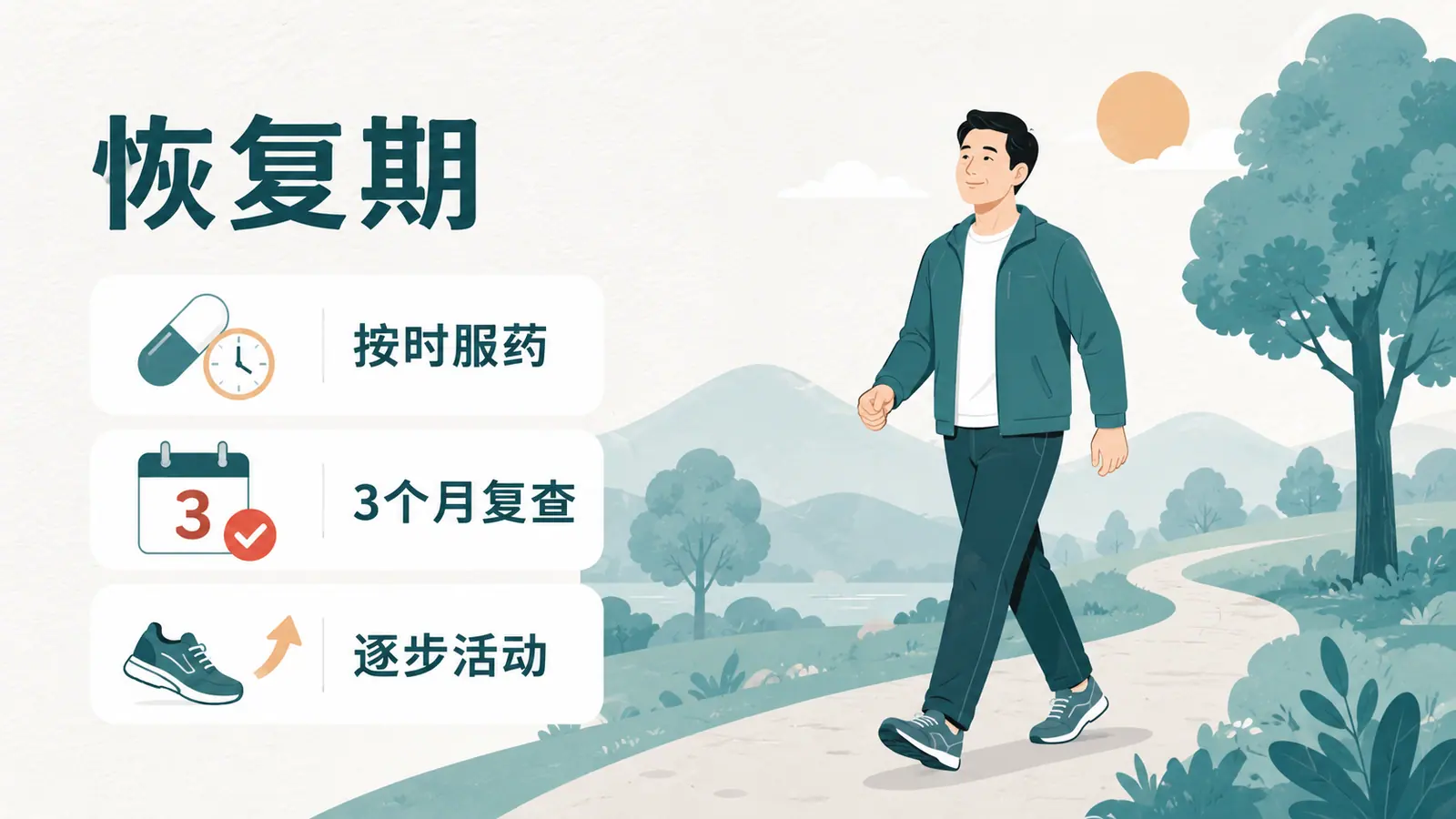 插图 5 · 肺栓塞的恢复与随访