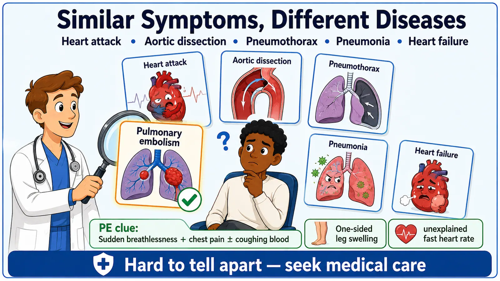 Pulmonary Embolism Intervention Nursing Comic